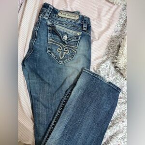 Rock Revival Dark Blue Boot Cut Jeans